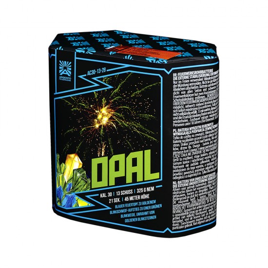 "Opal" - 13Sh 30mm Goldblinker + grüne Blinkweiden [Batch 2025]