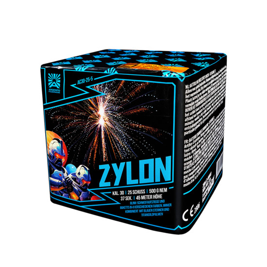 "Zylon" - 25Sh 30mm Goldpalmen + Blinker + Blau [Batch 2024]