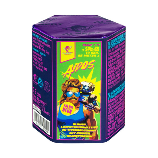 „AIDOS“ - Alberts Roboter dreht durch: Blaue Spur, Titangold & grüne Blinker🤖[AC20-7-4] [Batch 2025]