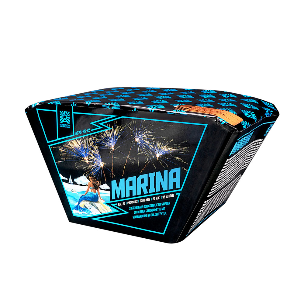 "Marina" - 25Sh 25mm Z-Shape - Verwandlung Blau zu Gold [Batch 2025]